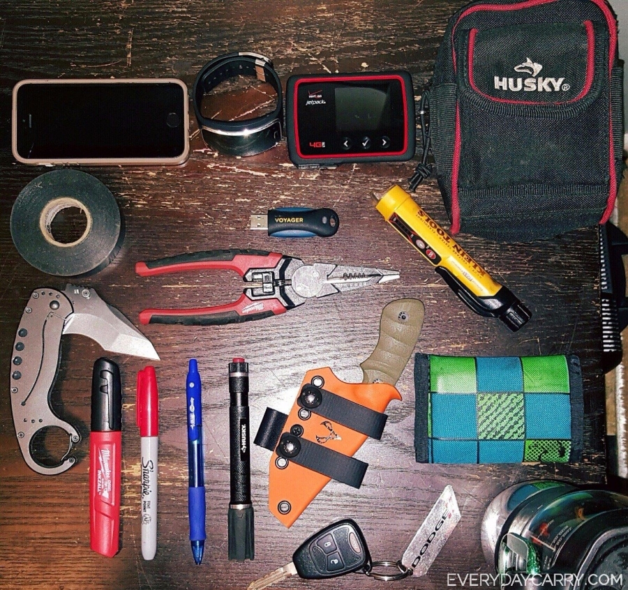 Everyday carry 45 m georgia building automation technician my edc 