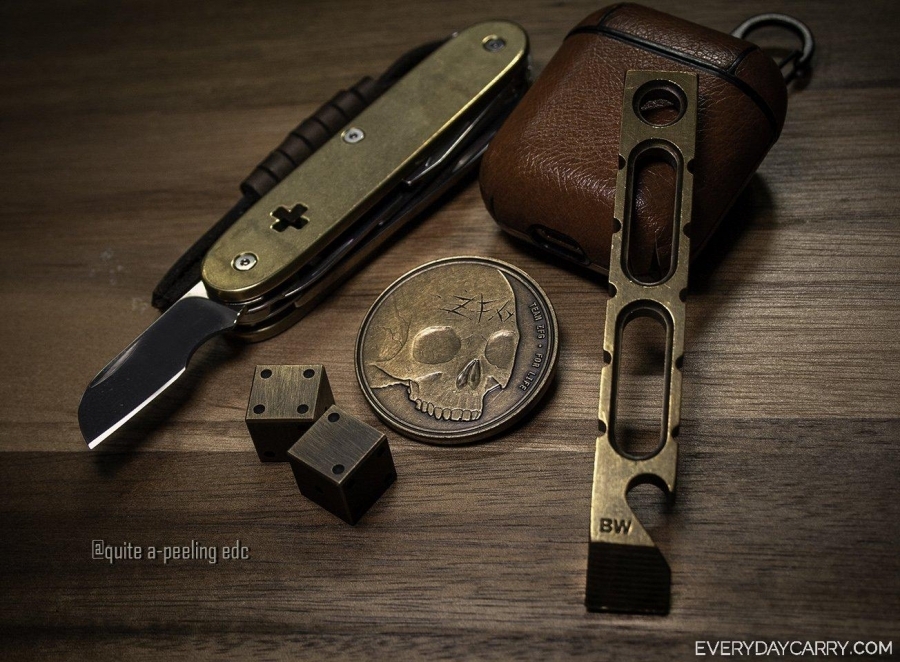 Everyday Carry 53/M/New York, NY/Graphic Designer Brass EDC