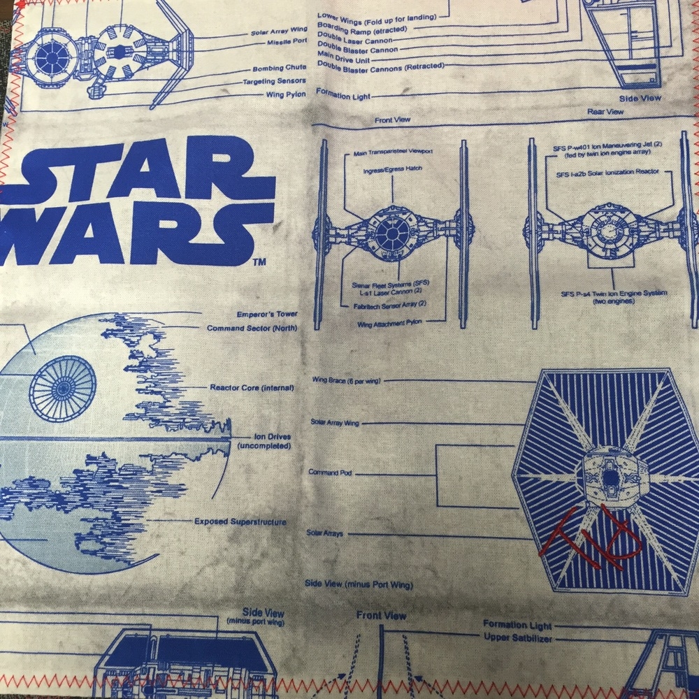 Tom´s Hanks Star Wars Blueprint Handkerchief Everyday Carry is EDC
