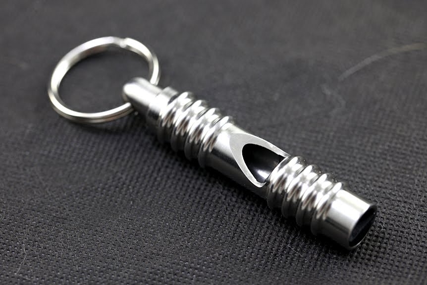 Atwood Titanium Whistle Everyday Carry is EDC