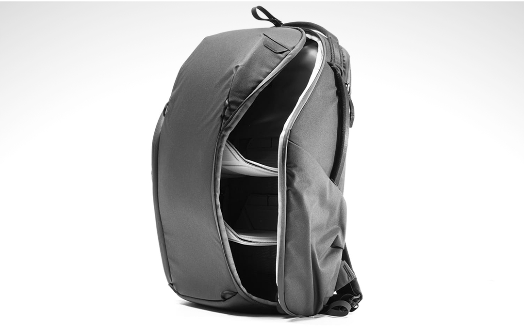 Black 20L Everyday Commuter Backpack