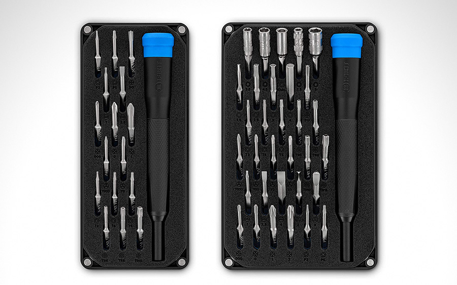 iFixit Minnow Driver Kit: Pocket-Sized Screwdriver + Portable Bit Set 